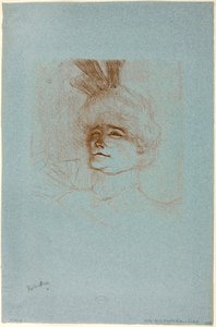 Mademoiselle Marcelle Lenderin muotokuva, kolme neljäsosaa