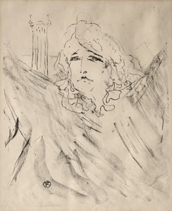 Näyttelijöiden ja näyttelijöiden muotokuvia: Kolmetoista litografiaa: Sarah Bernhardt tekijältä Henri de Toulouse-Lautrec