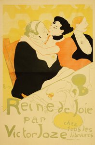 Reine de Joie (Königin der Freude) von Henri de Toulouse-Lautrec