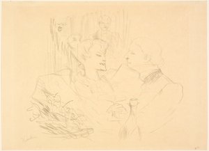 Illallinen Lontoossa tekijältä Henri de Toulouse-Lautrec