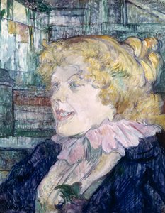 Englantilainen tyttö "The Star" -elokuvasta Le Havressa tekijältä Henri de Toulouse Lautrec