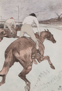 Jockey tekijältä Henri de Toulouse Lautrec