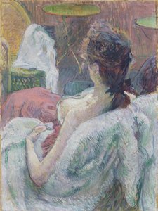 Malli lepää tekijältä Henri de Toulouse Lautrec