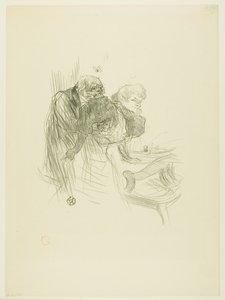 Puolan juutalaisten rukous, Au Pied du Sinaïsta tekijältä Henri de Toulouse-Lautrec