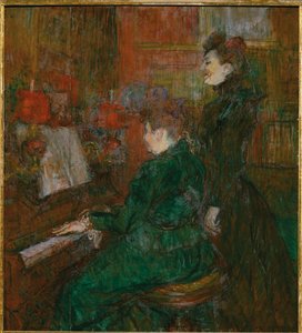 Laulutunti tekijältä Henri de Toulouse-Lautrec