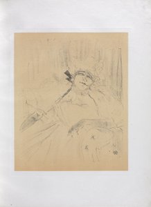 Yvette Guilbert-englanninkielinen sarja: Old Song tekijältä Henri de Toulouse-Lautrec