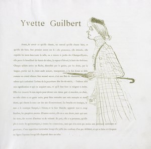 Yvette Guilbert-French-sarja: nro 1