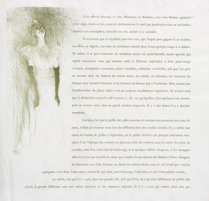 Yvette Guilbert-French-sarja: nro 3 tekijältä Henri de Toulouse-Lautrec