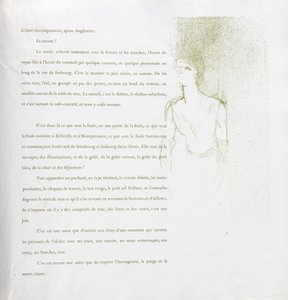 Yvette Guilbert-French-sarja: nro 9 tekijältä Henri de Toulouse-Lautrec