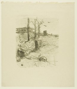 Hautausmaa Galiciassa, Au Pied du Sinaïsta tekijältä Henri de Toulouse Lautrec