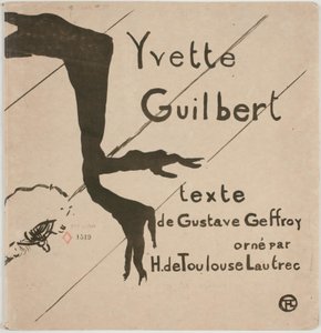 Albumi: Yvette Guilbert tekijältä Henri de Toulouse-Lautrec