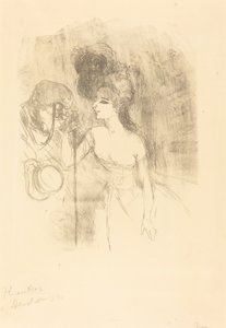 Anna Held ja Baldy Anna Held et Baldy, 1896. tekijältä Henri de Toulouse Lautrec