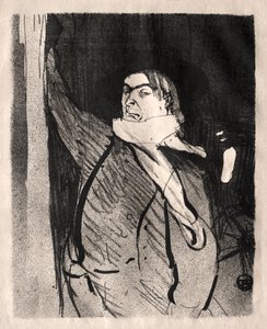 Aristide Bruant, 1893 von Henri de Toulouse Lautrec