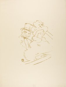Konsertissa tekijältä Henri de Toulouse Lautrec