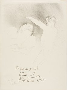 Lajikkeissa: Mademoiselle Lender ja Brasseur tekijältä Henri de Toulouse Lautrec