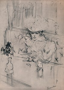 Au Hanneton, n. 1898, 1946 tekijältä Henri de Toulouse Lautrec