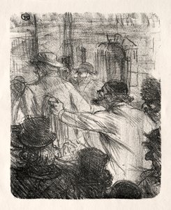 Siinain juurella: Kangashalli, Krakova, 1898. tekijältä Henri de Toulouse Lautrec