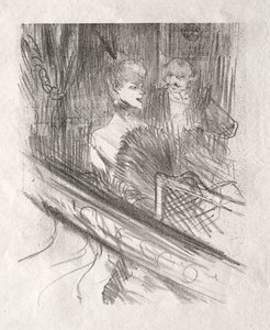 Siinain juurella: Baron Moïse, 1898. tekijältä Henri de Toulouse Lautrec