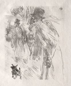 Siinain juurella: Puolan juutalaiset, Carlsbad tekijältä Henri de Toulouse Lautrec