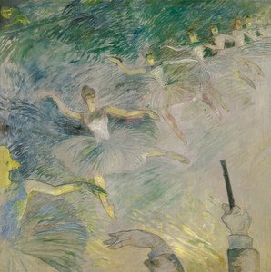 Balettitanssijat. 1885/86 tekijältä Henri de Toulouse Lautrec