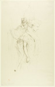 Valkoinen ja musta tekijältä Henri de Toulouse Lautrec