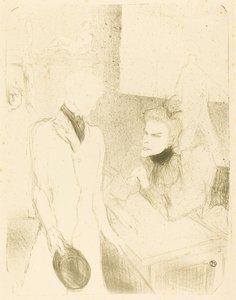 Brandes ja Le Bargy Cabotinsissa Brandès ja Les Bargy Cabotinsissa, 1894. tekijältä Henri de Toulouse Lautrec