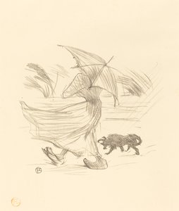 Mitä sade sanoo, 1895. tekijältä Henri de Toulouse Lautrec