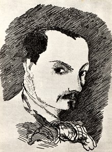 Charles Baudelaire 1821-1867 tekijältä Henri de Toulouse Lautrec