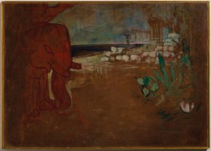 Intialainen sisustus "Terrakottakärryyn", Lavastusmalli Théâtre de l