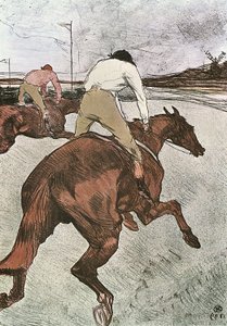 Jockey tekijältä Henri de Toulouse Lautrec