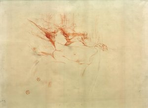 Der Schlaf tekijältä Henri de Toulouse Lautrec
