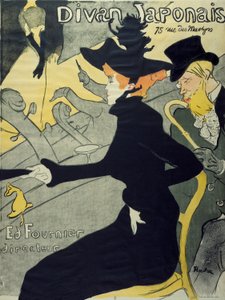 Japanilainen sohva tekijältä Henri de Toulouse Lautrec