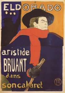El Dorado, Aristide Bruant -juliste, 1892