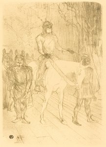Brasseurin sisäänkäynti "Chilpericissä" tekijältä Henri de Toulouse Lautrec