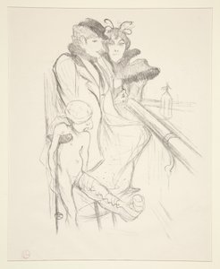 Eros vanne (Eros voitettu) tekijältä Henri de Toulouse Lautrec