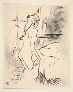 Etude de femme (Opiskelu naisesta) tekijältä Henri de Toulouse Lautrec