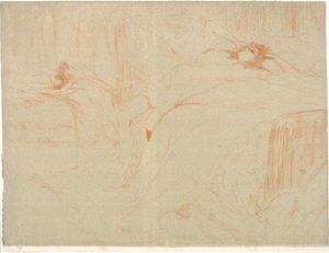Nainen selässä, väsymys tekijältä Henri de Toulouse Lautrec