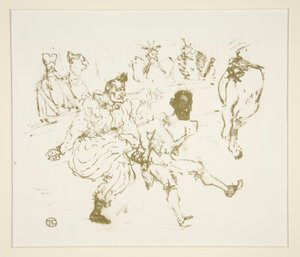 Jalka ja suklaa tekijältä Henri de Toulouse Lautrec