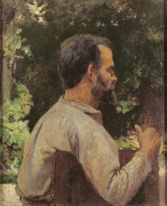 Miehen pää, Monsieur Etienne Devismes, 1882 tekijältä Henri de Toulouse Lautrec