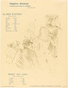 Kunnia Molierelle Kunnia Molierelle, 1897. tekijältä Henri de Toulouse Lautrec