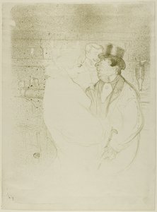 Ida Heath baarissa tekijältä Henri de Toulouse Lautrec
