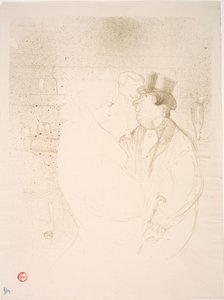 Ida Heath au Bar tekijältä Henri de Toulouse-Lautrec