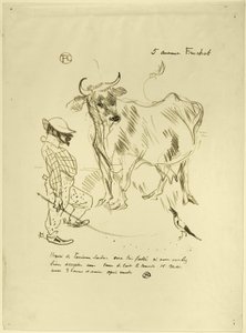 Kutsu lasilliseen maitoa tekijältä Henri de Toulouse Lautrec