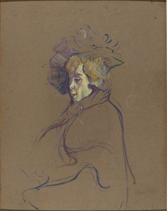 Jane Avril, 1892. tekijältä Henri de Toulouse Lautrec