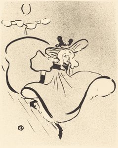Jane Avril, 1893. tekijältä Henri de Toulouse Lautrec