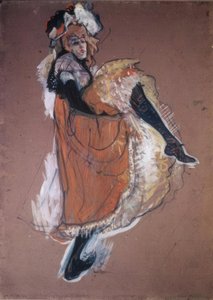 Jane Avril tanssii tekijältä Henri de Toulouse Lautrec