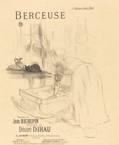 Kehtolaulu, 1895-1896. tekijältä Henri de Toulouse Lautrec