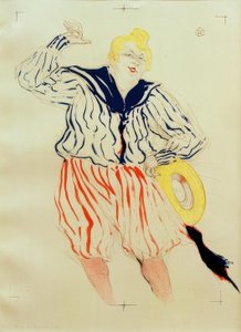 La Chanson du Matelot, Au Star, Le Havre tekijältä Henri de Toulouse Lautrec
