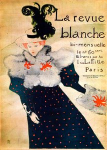 La Revue Blanche, 1800-luku. tekijältä Henri de Toulouse Lautrec