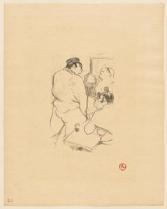 Grenellen terrori tekijältä Henri de Toulouse Lautrec